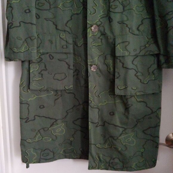 Mode of One Camo Lightweight Button Coat Streetwear Gorpcore Military Style L - Picture 7 of 14